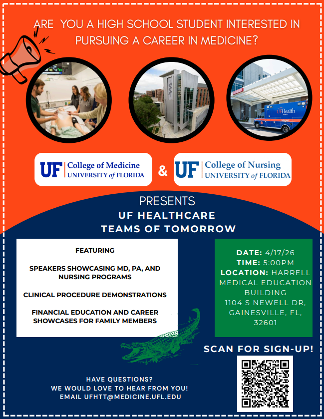 UF Medicine seminar flyer