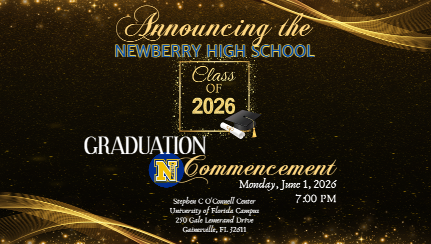 Graduation Commencement flyer