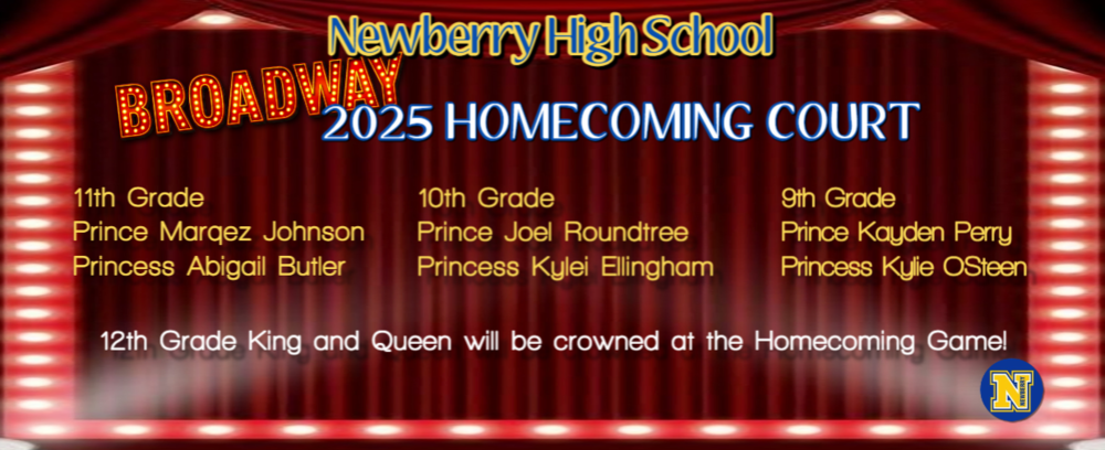 2025 Homecoming Court