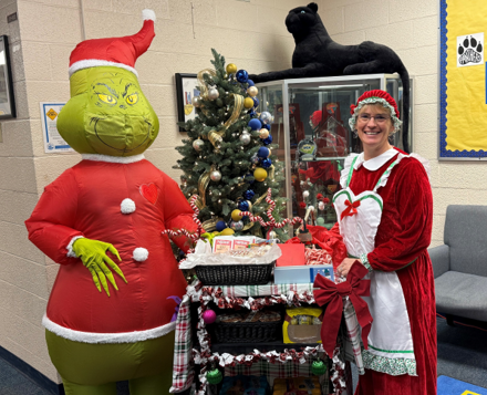 Mrs. Claus and the Grinch