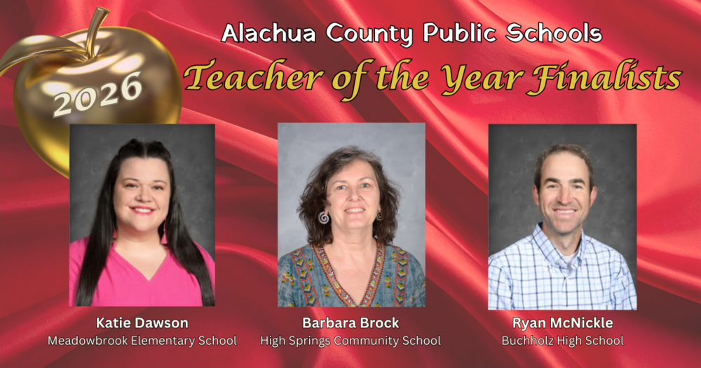 Teacher of the Year finalists