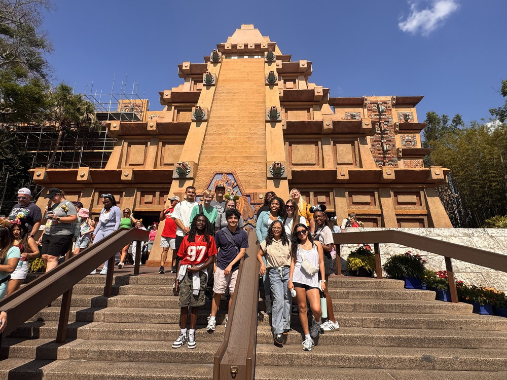 SNHS students at Epcot