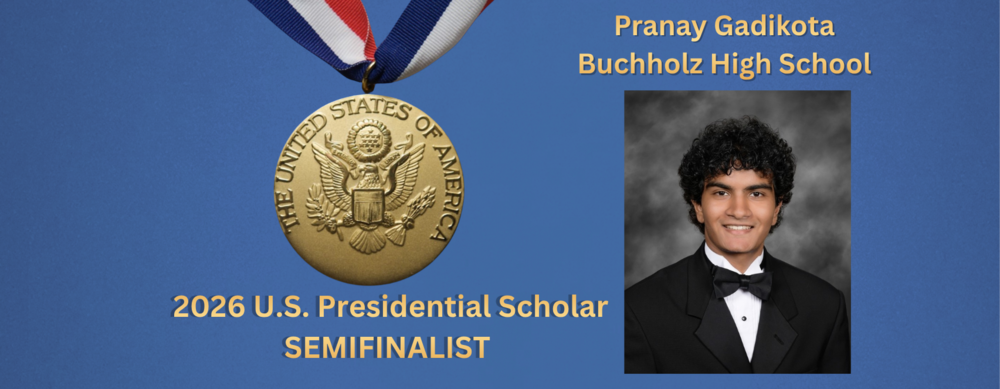 U.S. Presidential Scholar Semifinalist