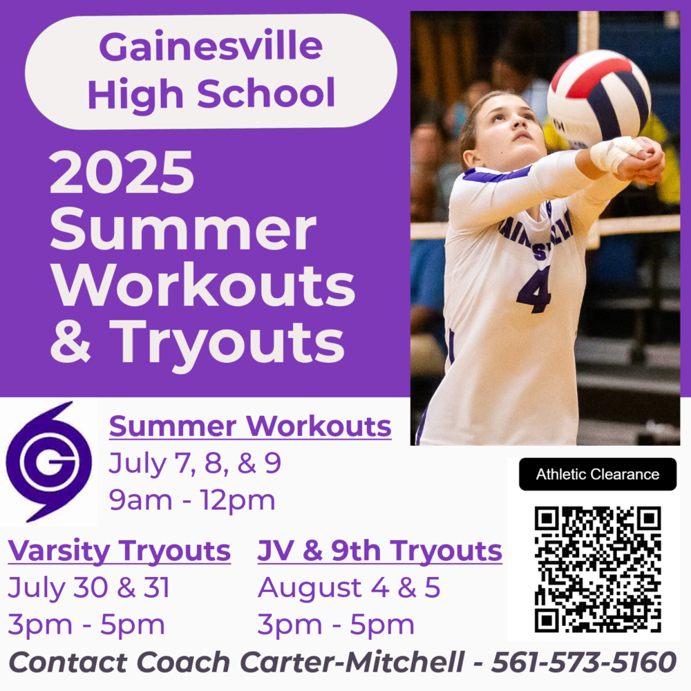 GHS Volleyball flier