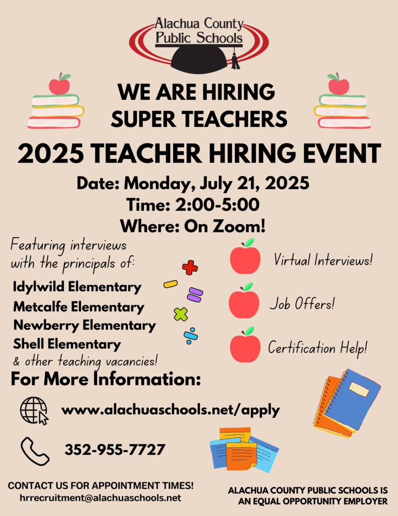 Teacher Hiring Event 2025