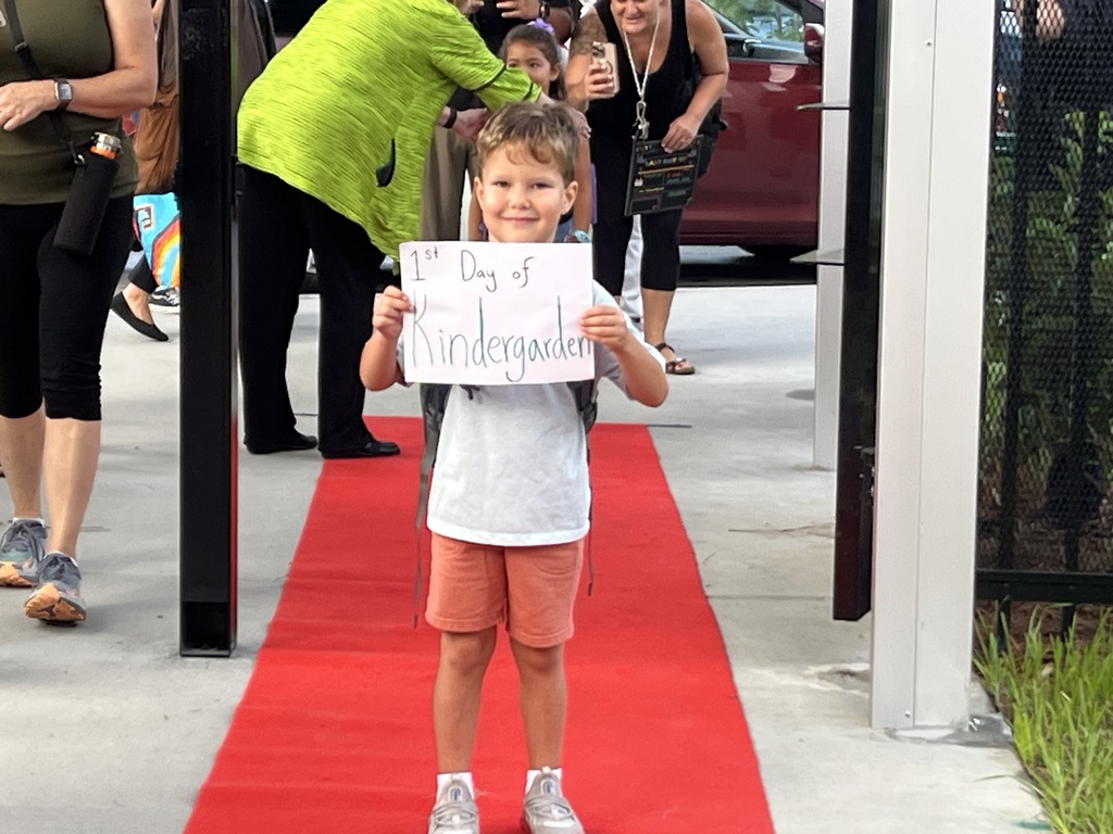 First day of school at Littlewood Elementary