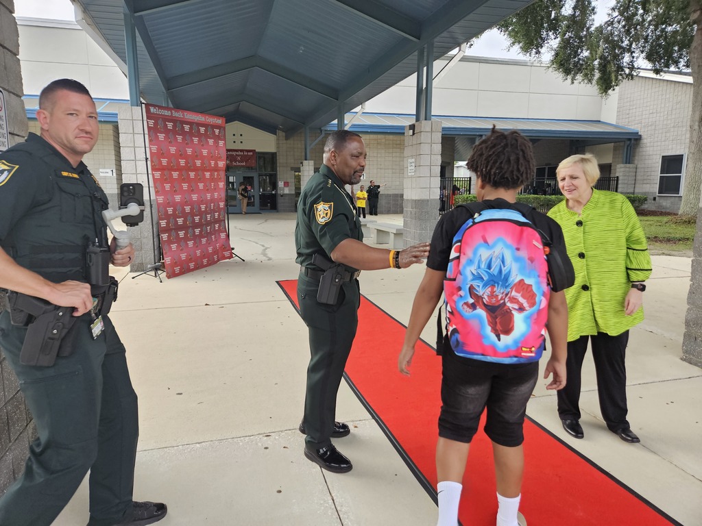First day of school at Kanapaha Middle School