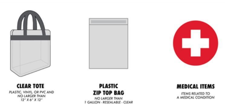 Clear bag graphic