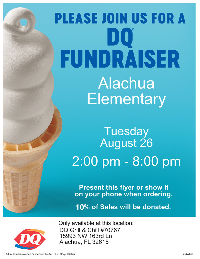 DQ Spirit Night Flyer
