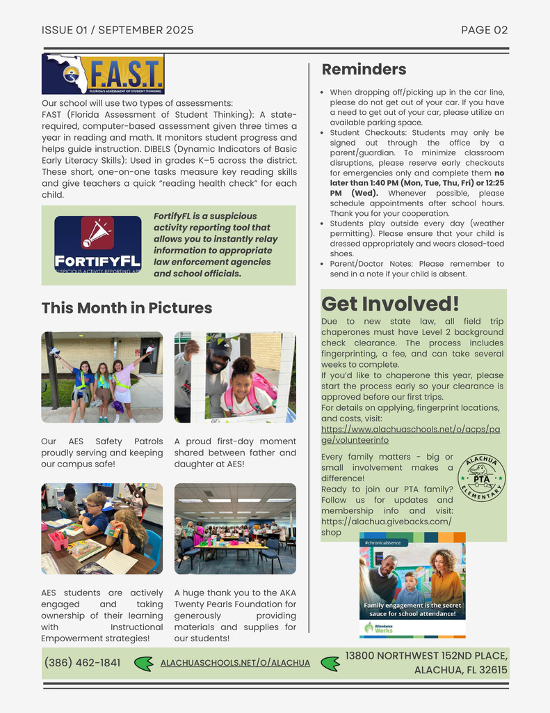 School newsletter page 2