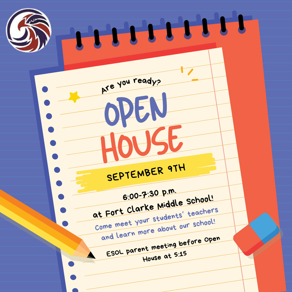 fort clarke middle open house 2025-26