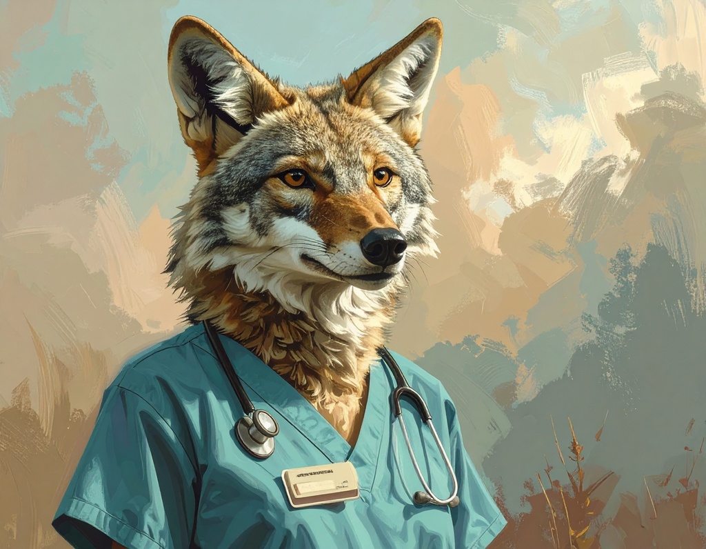 Coyote as a nurse