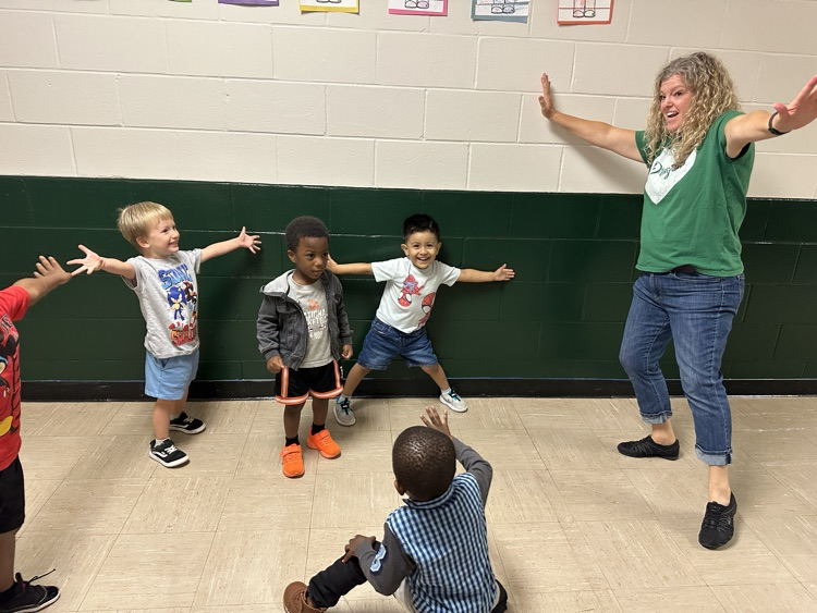 students dancing 
