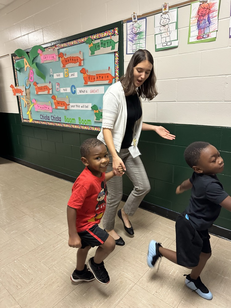 students dancing 