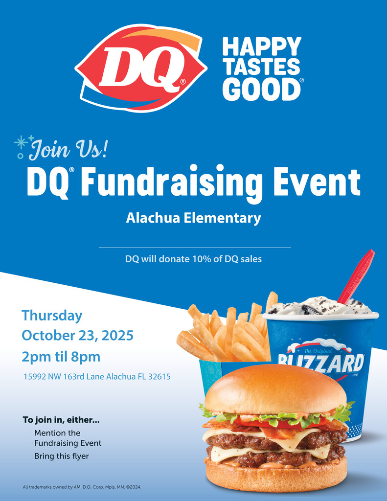 DQ fundraiser on 10/23/25