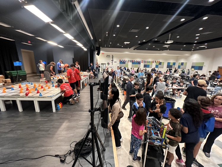 Packed house at Westwood’s VEX IQ Competition! 