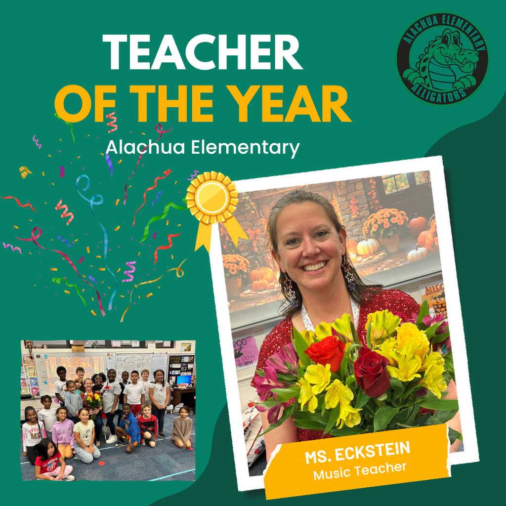 Teacher of the Year, Ms. Eckstein