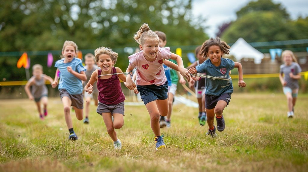 Kids Running