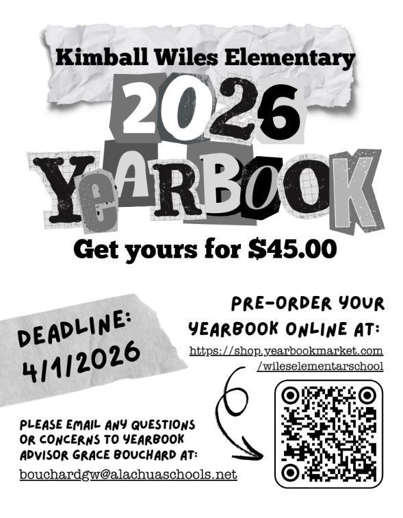 Yearbook Flyer
