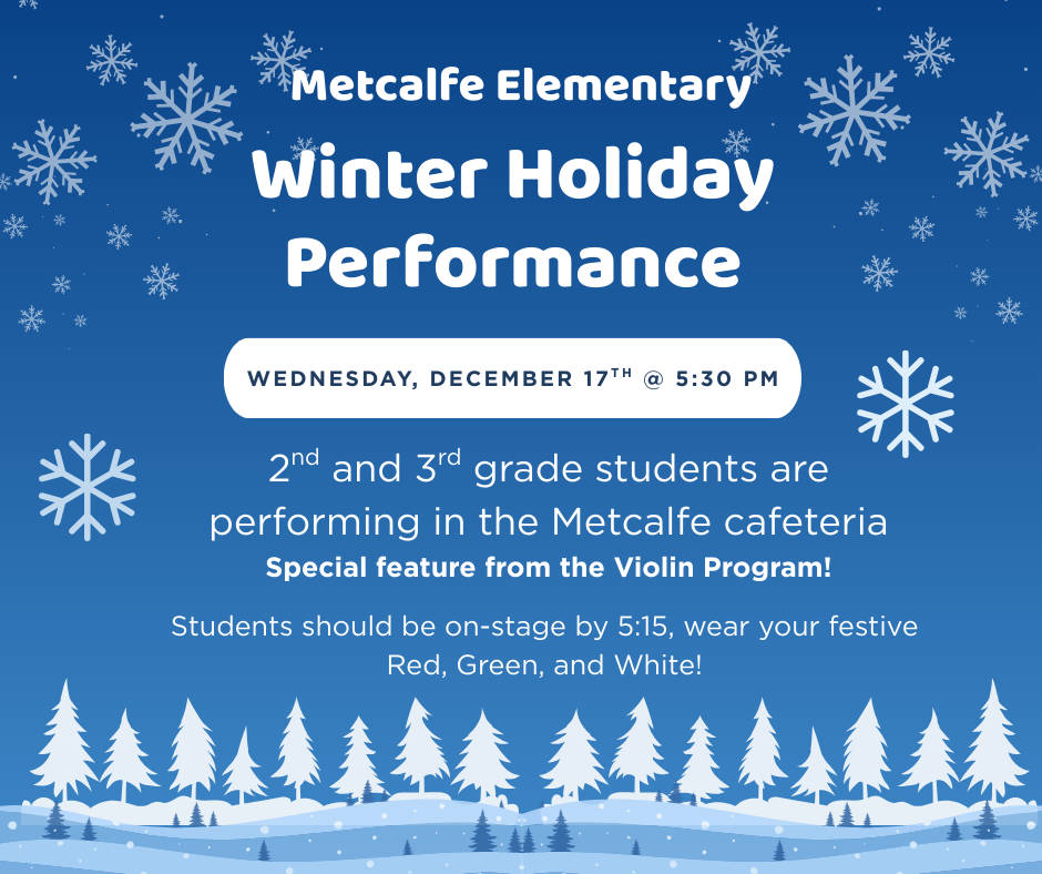 Metcalfe Winter Holiday Performance