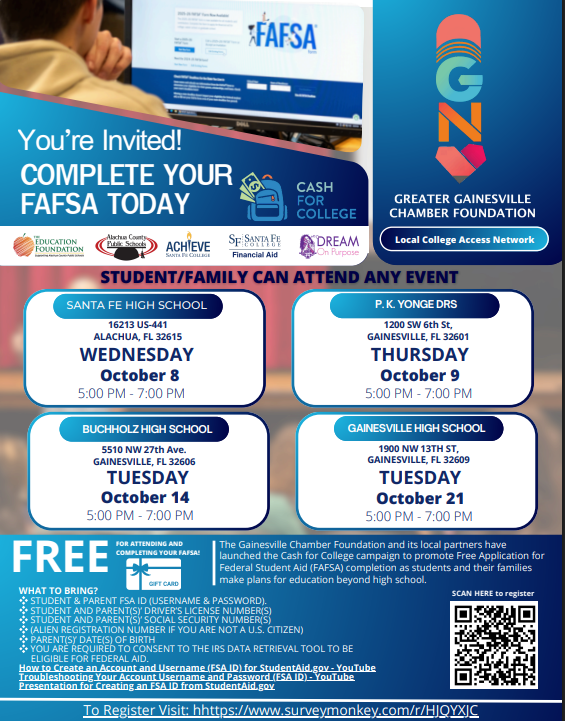 Cash for College Night