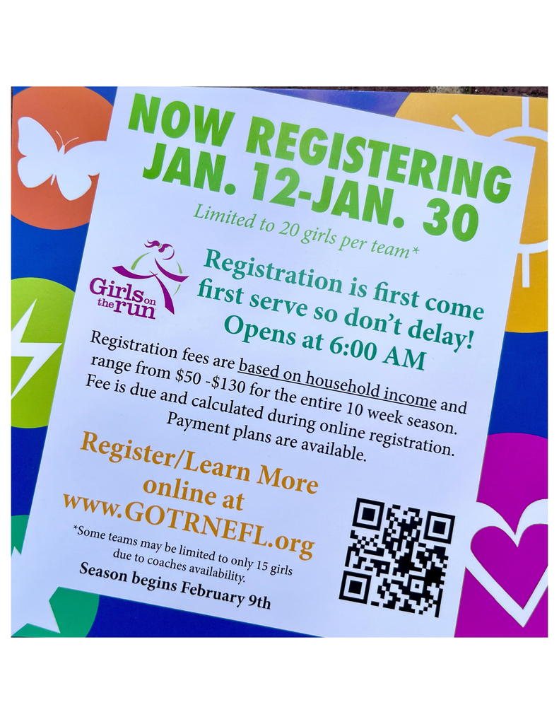 Girls on the Run Registration