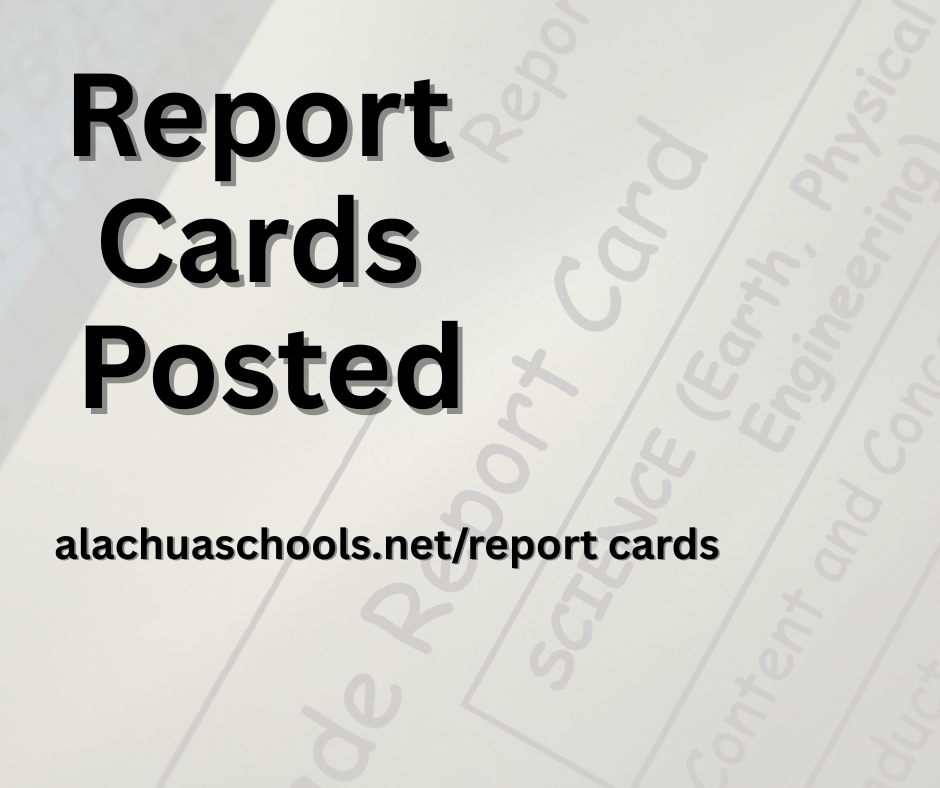 Report Cards graphic