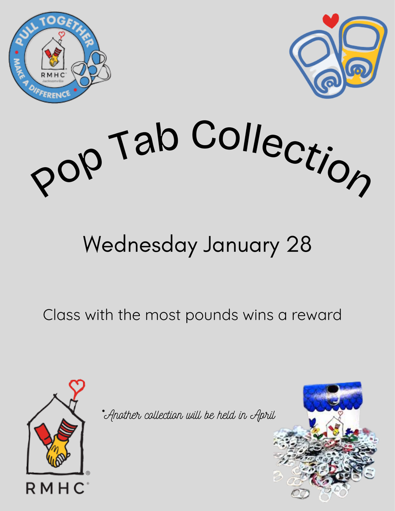 Pop tab collection is 1/28/25