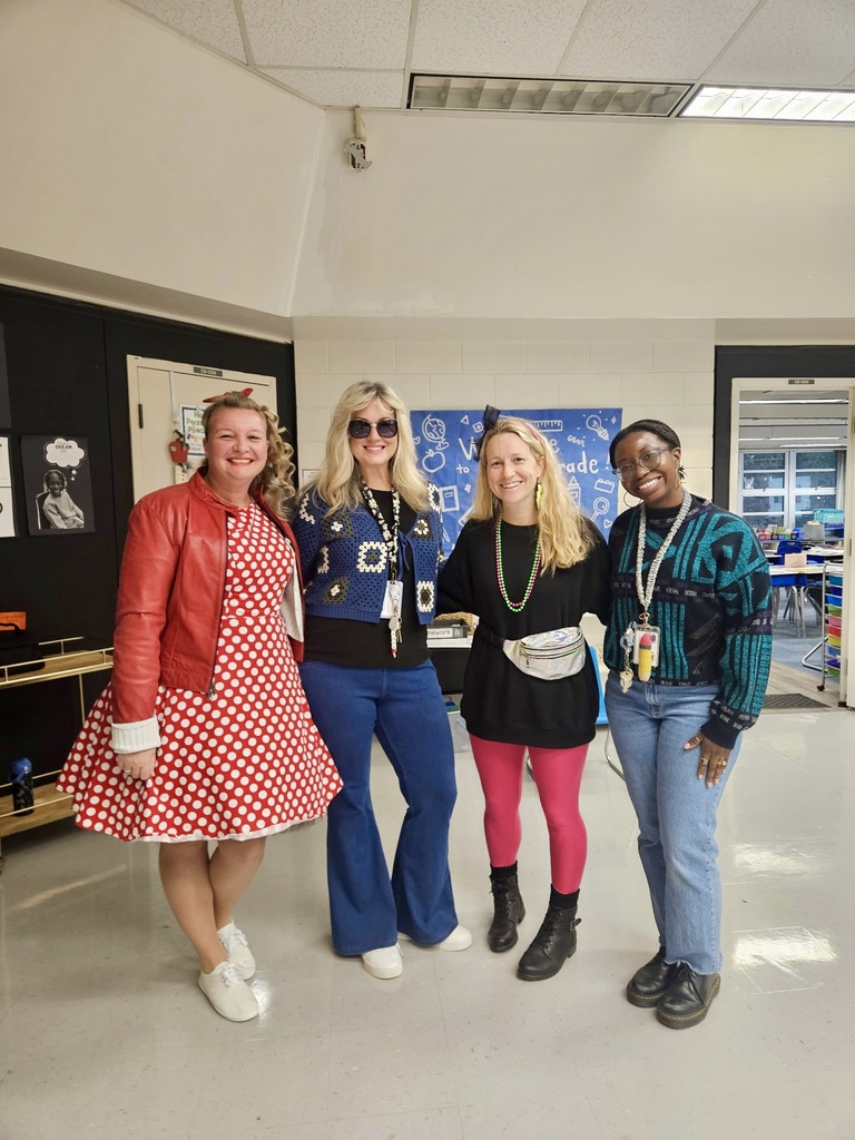 Staff representing the decades