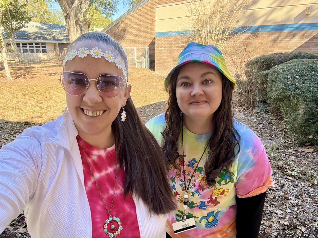 Staff representing the decades