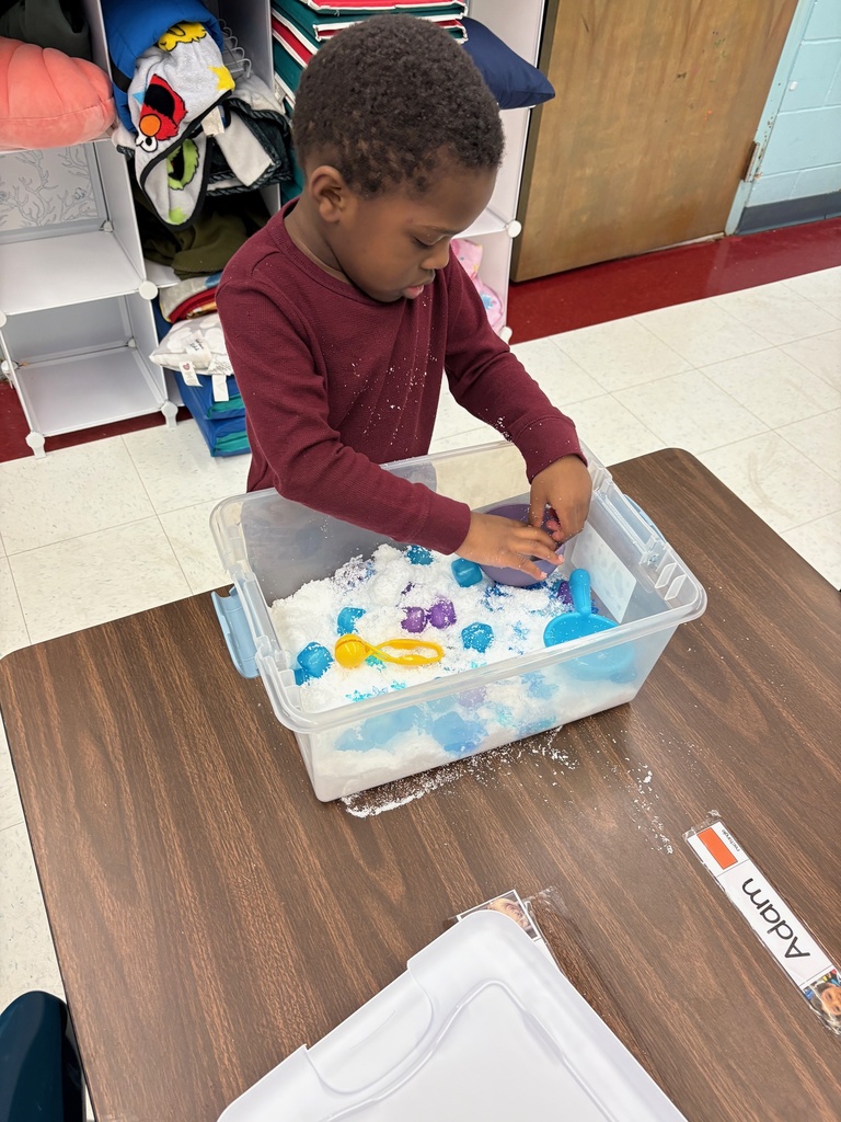 PreK participates in snow day activities