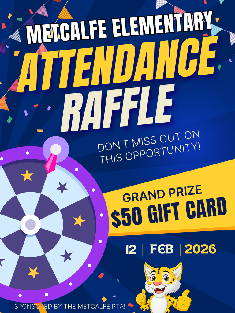 Metcalfe Elementary Attendance Raffle