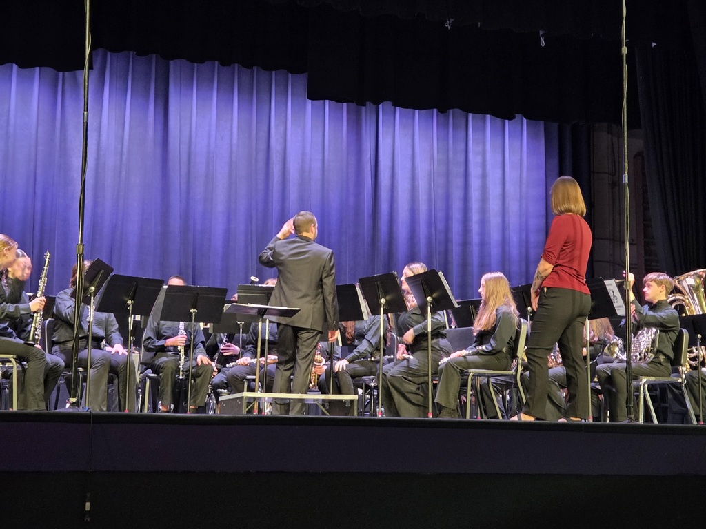Mr. Loffredo prepping band