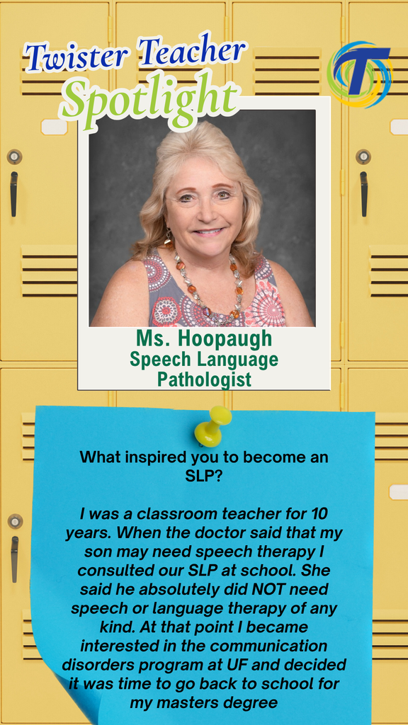 yellow lockers and picture of teacher