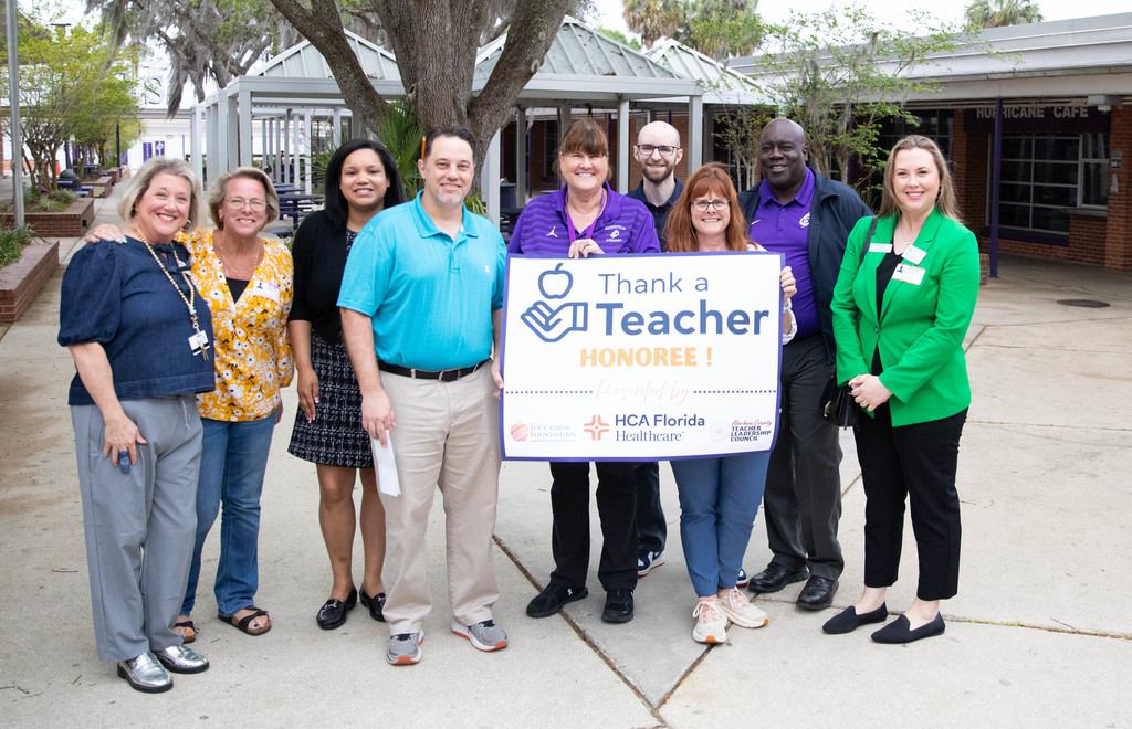 Thank a teacher program