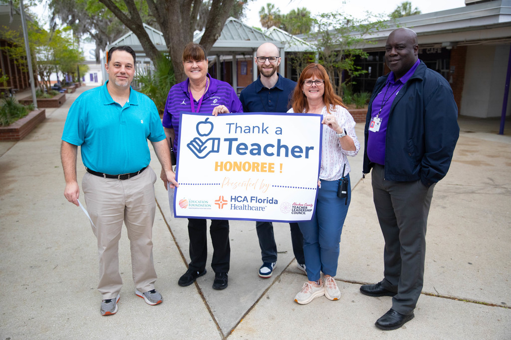 Thank a teacher program