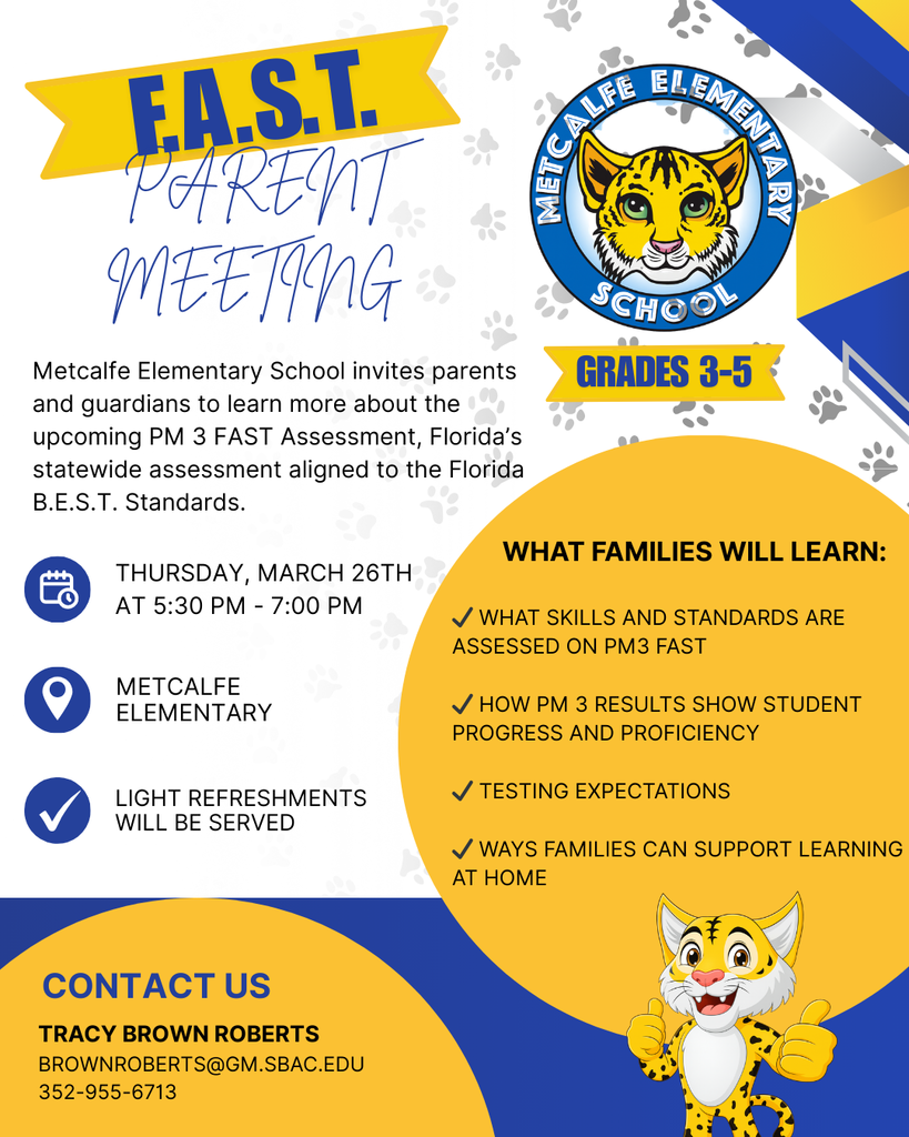 FAST Parent Night Flyer