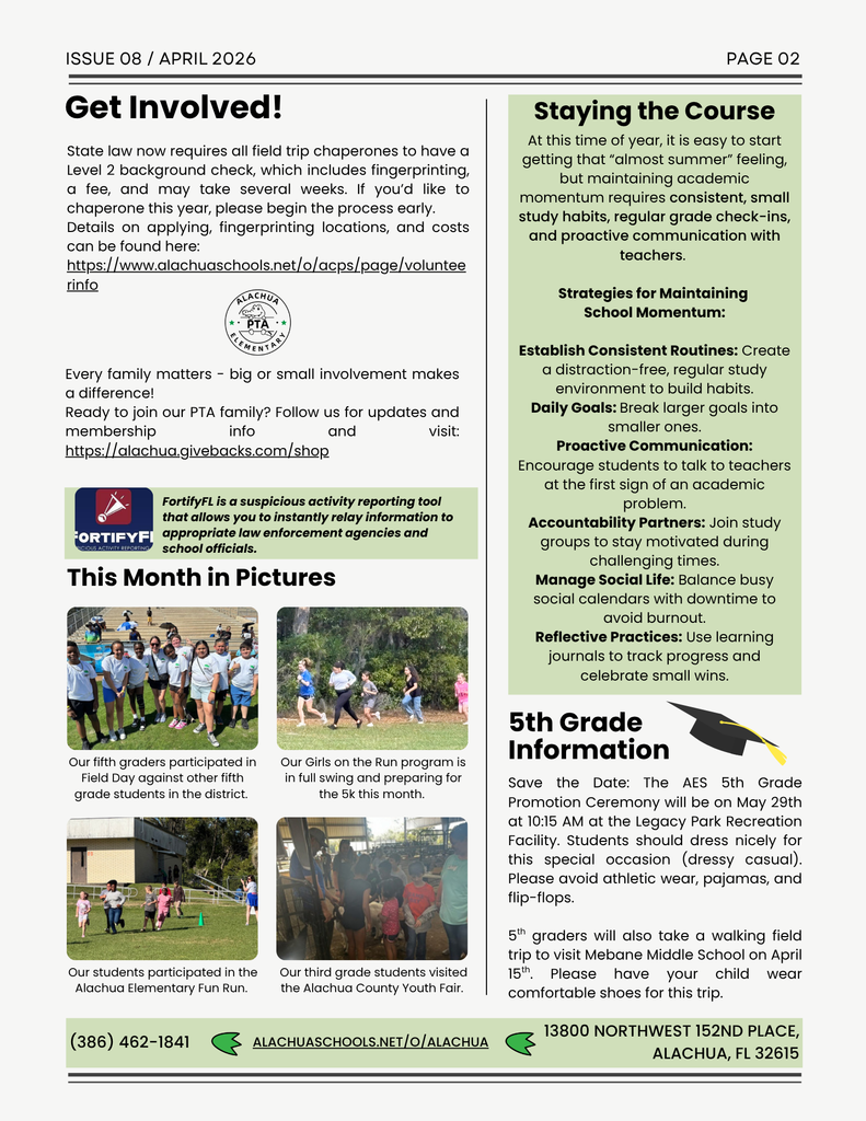 April newsletter page 2