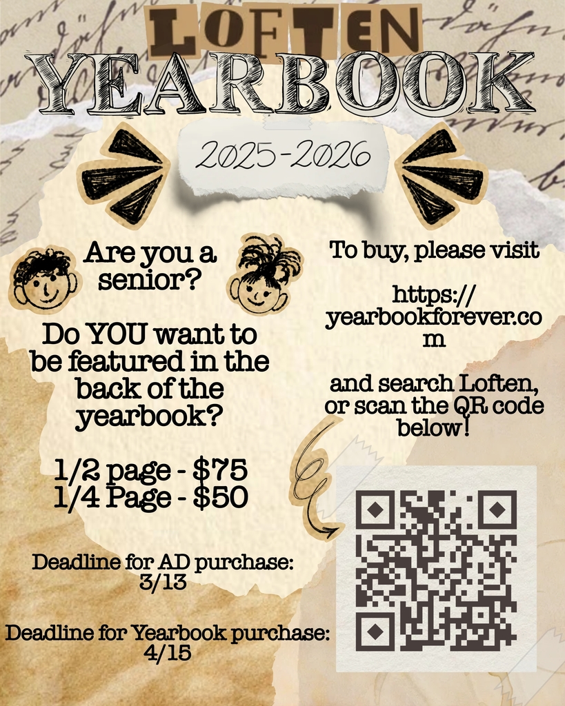 Yearbooks are on sale until 4/15