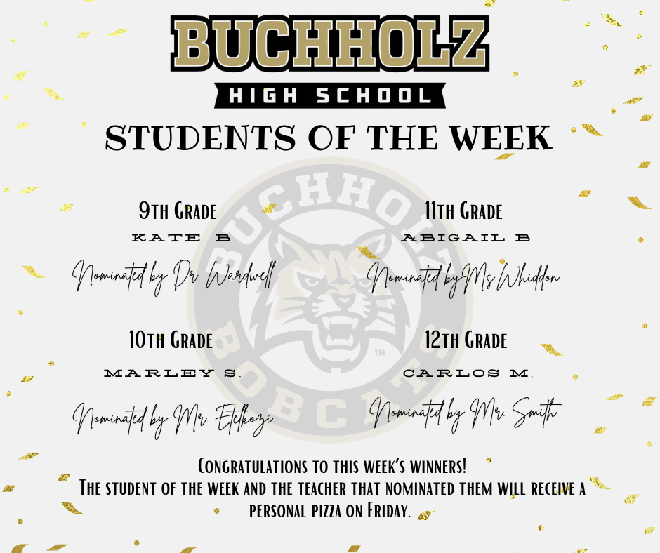 Students of the Week