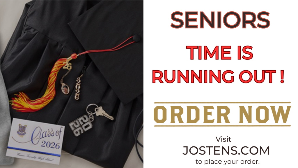 Time Is Running Out Cap & Gown