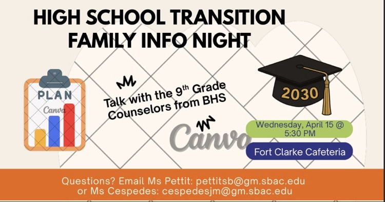High School Transition Night