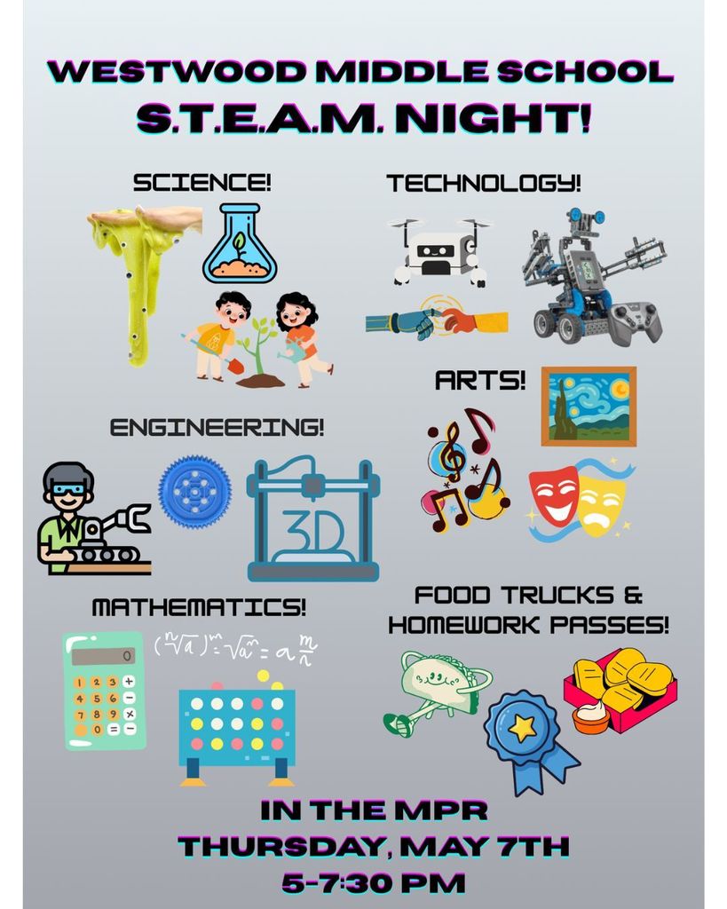 Save the Date: STEAM Night at Westwood!