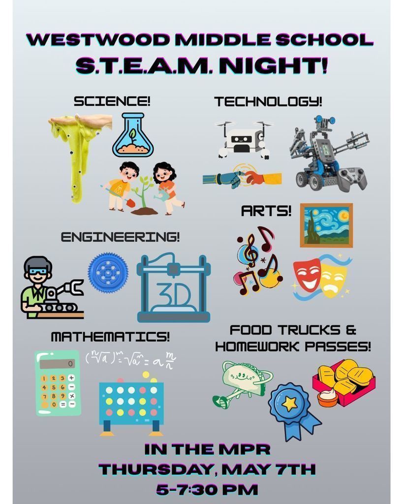 Save the Date: STEAM Night at Westwood!