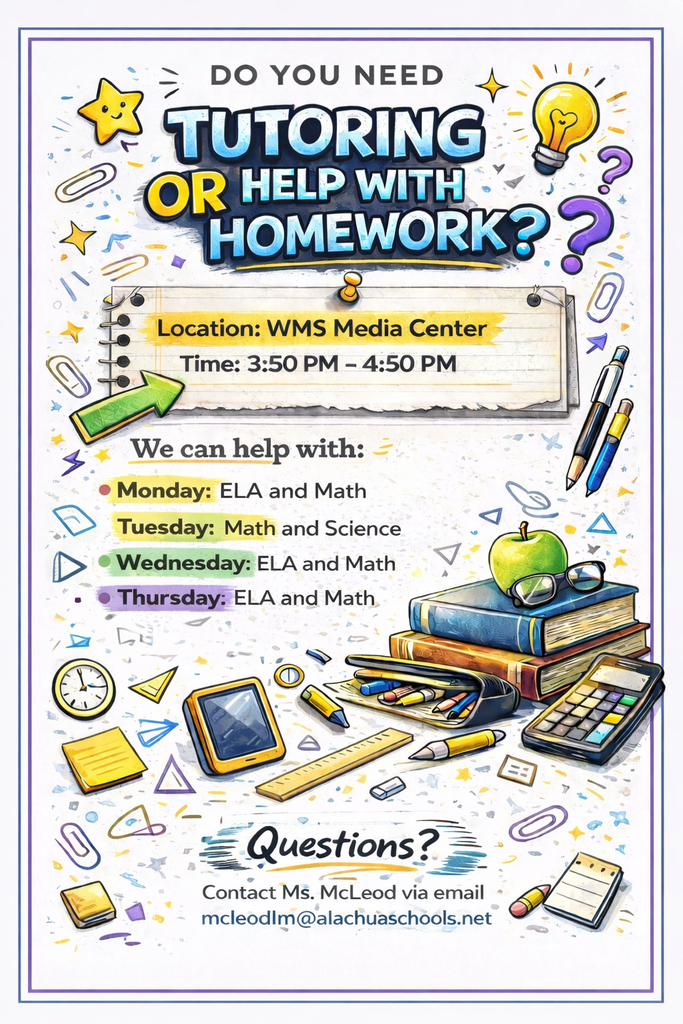 Tutoring and homework help at WMS
