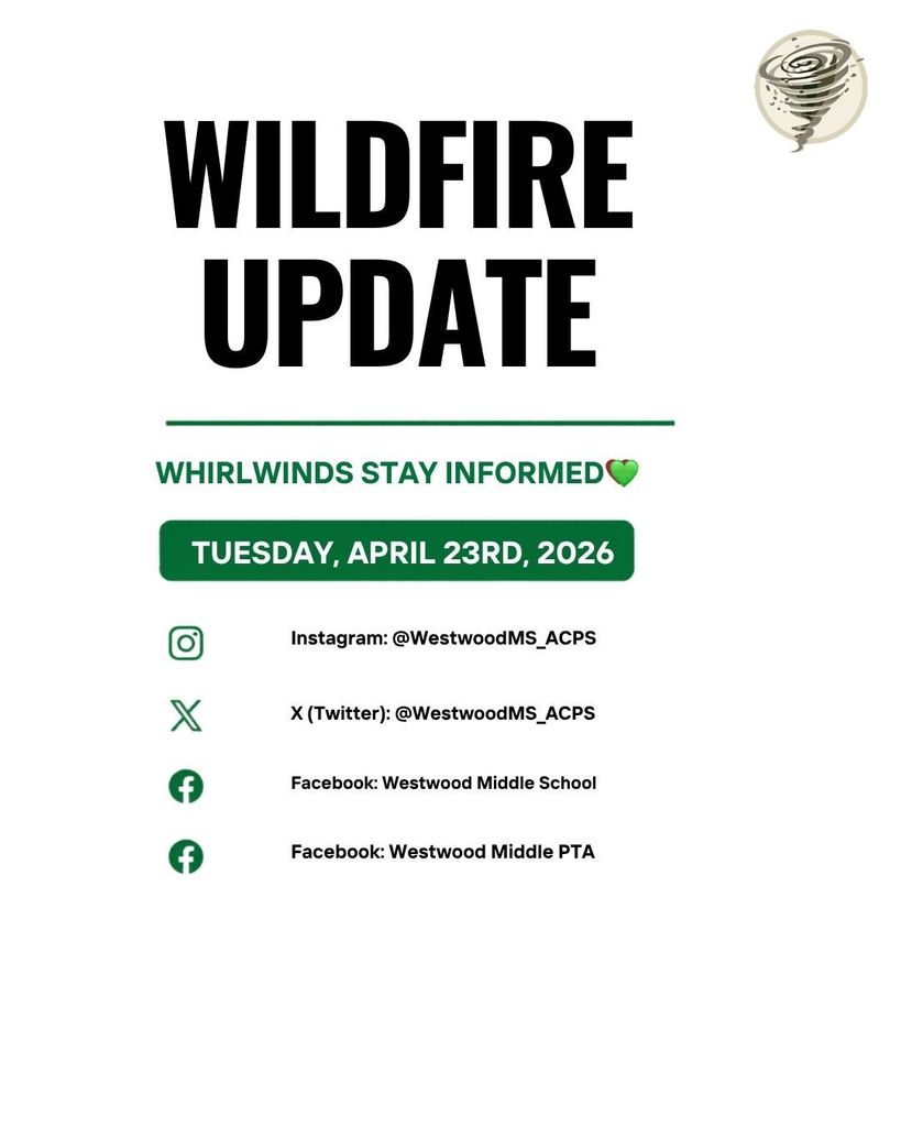 Wildfire Update for Westwood 4/23/26