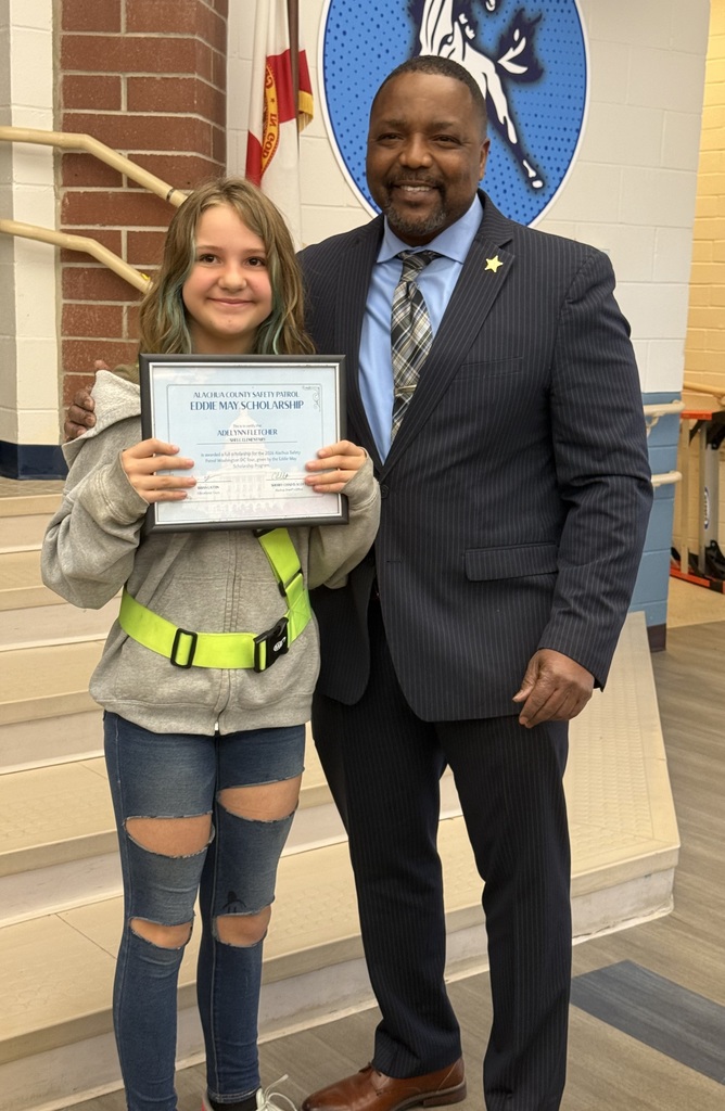 student with Sheriff