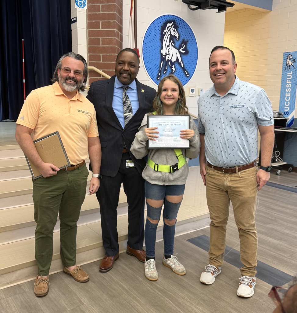 student with Sheriff and Educational Tours