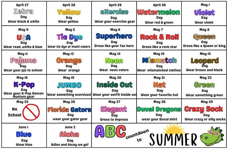 ABC Countdown to summer