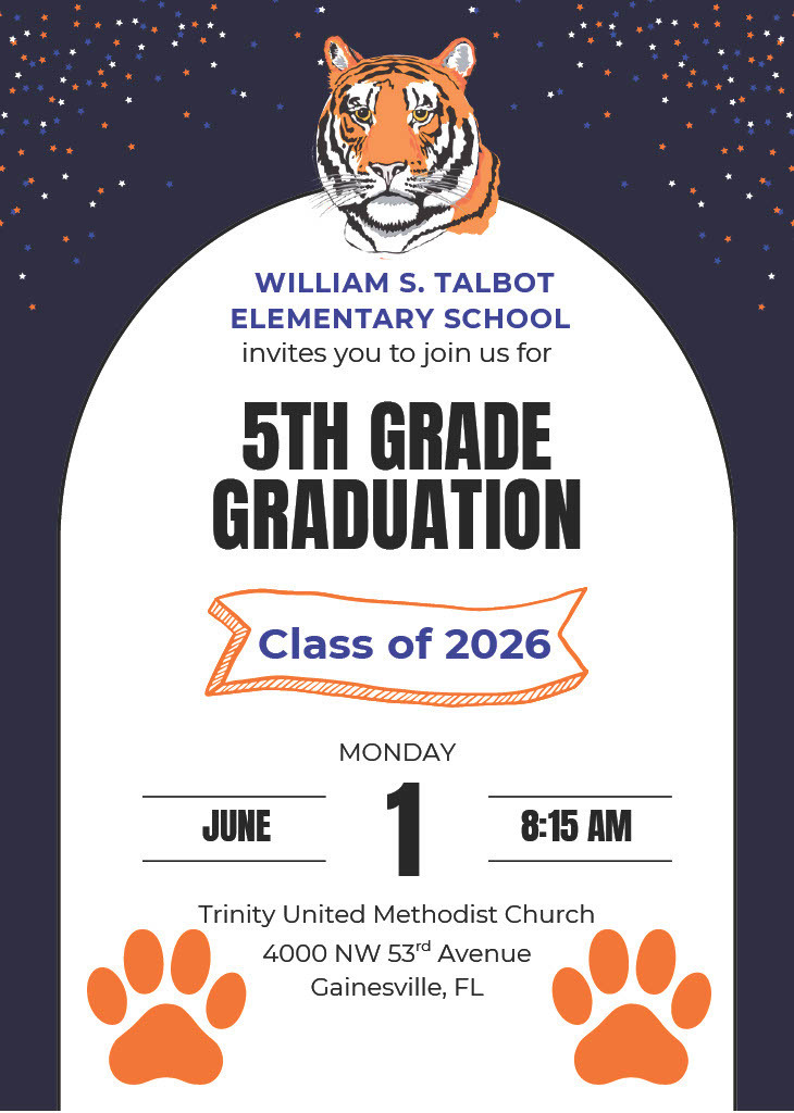 5th Grade Invitation